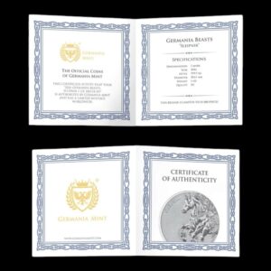 Germania Mint – 5 Mark – 2026 – “Sleipnir” – 1 Onza de Plata .9999 – Edición Limitada 25.000 Ud. - Imagen 4