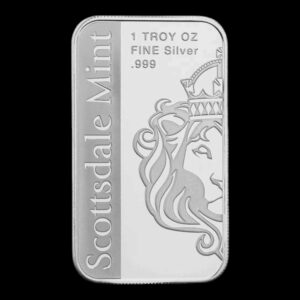 Alternative view of Scottsdale Mint – 1 Onza – “Arcángel Miguel” – 1 Onza de Plata .999 – Lingote de Plata