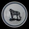 RARA - Australia – 1 Onza de Plata .999 ‘Año del Tigre – 2007/2010 – Serie Lunar I – The Perth Mint (Manchas)