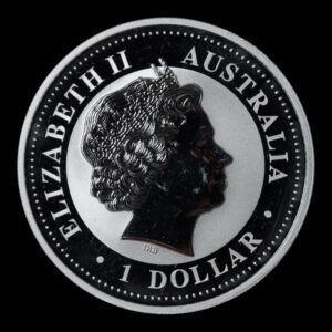 Alternative view of Australia – 1 Onza de Plata .999 ‘Año del Mono – 2004 – Serie Lunar I – The Perth Mint