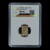 Japón – 2 Bu de Oro Nibukin 1868-69 – Era Meiji – 3,0 g – GBCA MS62
