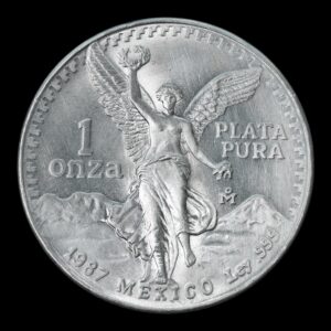 México – 1 Onza de Plata .999 ‘Libertad’ – 1987 (!RARA!)