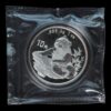Panda 1998 – Moneda 10 Yuan China – 1 Onza de Plata .999 (Fecha Pequeña – Sellada)