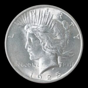 EE. UU. – 1 Dólar de Plata ‘Peace Dollar’ – 1925 – 26,69 g (.900)