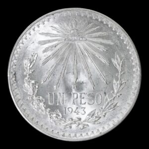 México – Moneda 1 Peso de Plata – 1943 – 16,65 g (.720) – SC