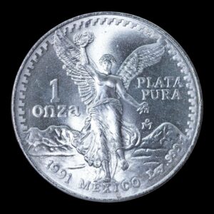 México – 1 Onza de Plata Pura .999 ‘Libertad’ – 1991