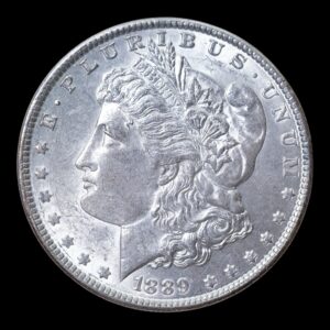 EE. UU. – 1 Dólar de Plata ‘Morgan’ – 1889– Philadelphia Mint  –   g (.900)