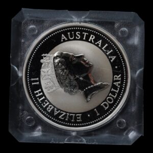 Alternative view of Australia – 1 Onza Kookaburra 1995 – Plata Pura .999 – 1 Dólar – (Perth Mint)