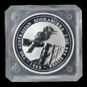 Australia – 1 Onza Kookaburra 1998 – Plata Pura .999 – 1 Dólar – (Perth Mint)