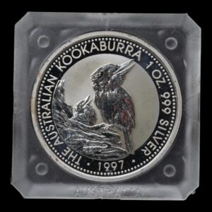 Australia - 1 Onza Kookaburra 1997 - Plata Pura .999 - 1 Dólar - (Perth Mint)