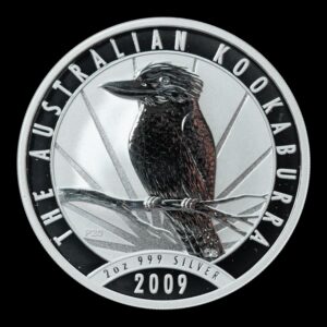 Australia – 2 Dólares Kookaburra 2009 – 2 Onzas de Plata .999 – Perth Mint