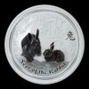 Australia – 2 Dollares 2 Onzas de Plata .999 – “Año del Conejo” 2011 – Serie Lunar II (Perth Mint)