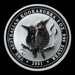 Australia - 1 Onza Kookaburra 2001 - Plata Pura .999 - 1 Dólar - (Perth Mint)