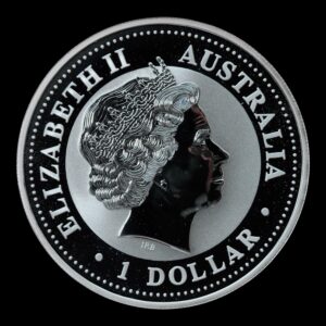 Alternative view of Australia - 1 Onza Kookaburra 2001 - Plata Pura .999 - 1 Dólar - (Perth Mint)