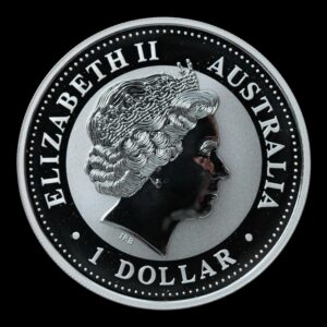 Australia - 1 Onza Kookaburra 2002 - Plata Pura .999 - 1 Dólar - (Perth Mint) - Imagen 2