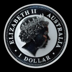 Australia - 1 Onza Kookaburra 2005 - Plata Pura .999 - 1 Dólar - (Perth Mint) - Imagen 2