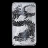 Australia - 1 Onza Dragón Rectangular 2023 - Plata Pura .999 - 1 Dólar - (Perth Mint) - Manchas