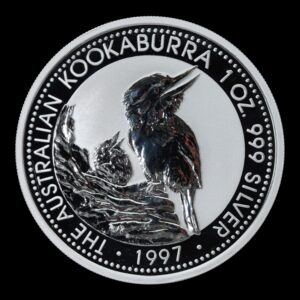 Australia - 1 Onza Kookaburra 1997 - Plata Pura .999 - 1 Dólar - (Perth Mint)