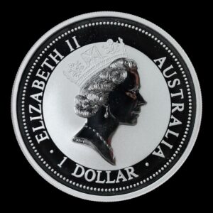 Australia - 1 Onza Kookaburra 1997 - Plata Pura .999 - 1 Dólar - (Perth Mint) - Imagen 2