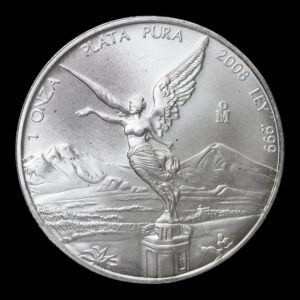 México – 1 Onza de Plata .999 ‘Libertad’ – 2008