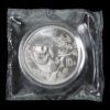 Panda 1995 – Moneda 10 Yuan China – 1 Onza de Plata .999 ( Fecha Grande - Rama Corta) - Sellada
