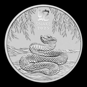 Australia – 2 Onzas de Plata .999 ‘Año de la Serpiente ’ – 2025 – Serie Lunar III – The Perth Mint