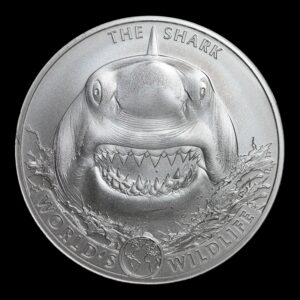 Congo – 20 Francos CFA – 2026 – “World’s Wildlife: Tiburón” – 1 Onza de Plata .9999