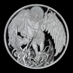 Niue – 2 Dólares – 2026 – “San Miguel Arcángel” – 1 Onza de Plata .999