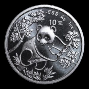 Panda 1992 – Moneda 10 Yuan China – 1 Onza de Plata .999