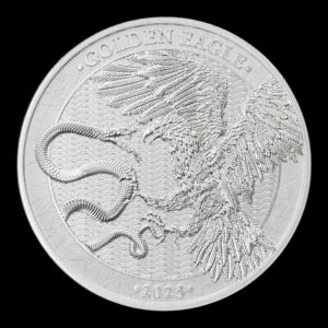 Malta – 5 Euros – 2023 – “Golden Eagle” – 1 Onza de Plata .9999 – Germania Mint