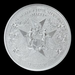Alternative view of Malta – 5 Euros – 2023 – “Golden Eagle” – 1 Onza de Plata .9999 – Germania Mint