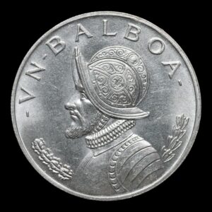 Panamá – 1 Balboa 26,75 Gr de Plata .900 – 1966 – República de Panamá