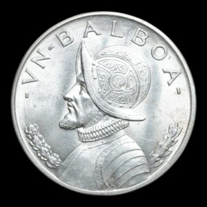 Panamá – 1 Balboa 26,75 Gr de Plata .900 – 1947 – República de Panamá