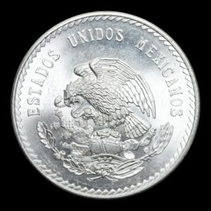 Alternative view of México – 5 Pesos de Plata .900 “Cuauhtémoc” – 30 g – 1948