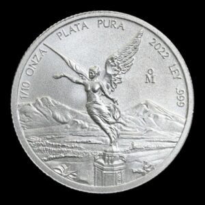 México – 1/10 Onza de Plata .999 ‘Libertad’ – 2022