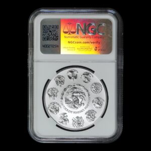 Alternative view of México – 1 Onza de Plata .999 ‘Libertad’ – 2024 – NGC Reverse Proof MS70