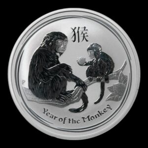 Australia – 1 Onza de Plata .999 ‘Año del Mono’ – 2016– Serie Lunar II – The Perth Mint
