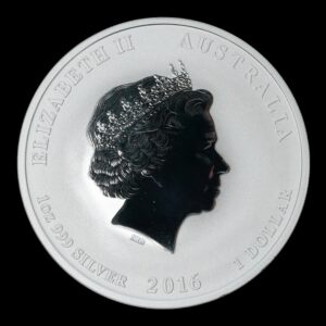 Alternative view of Australia – 1 Onza de Plata .999 ‘Año del Mono’ – 2016– Serie Lunar II – The Perth Mint