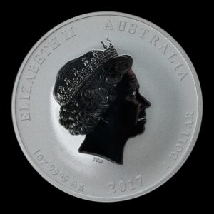 Alternative view of Australia – 1 Onza de Plata .999 ‘Año del Gallo – 2017 – Serie Lunar II – The Perth Mint